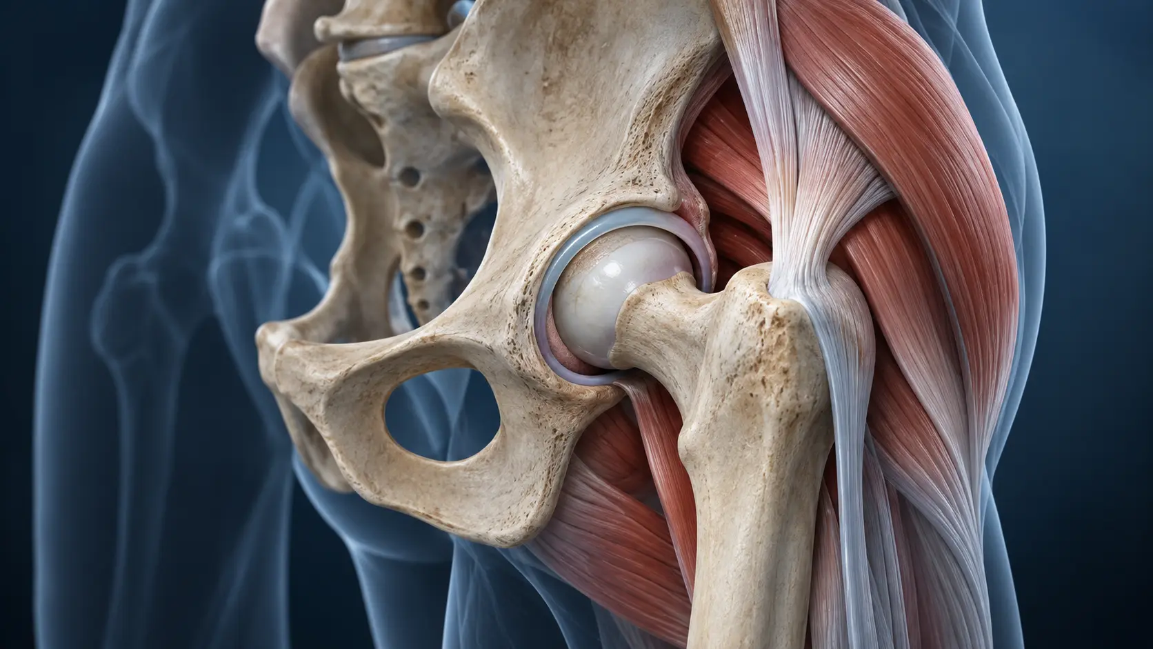 Hip joint anatomy and its main structures. Medical content prepared by: Tomasz Poboży - orthopaedic surgeon.