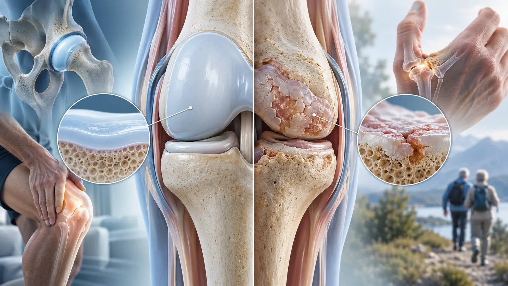 Degenerative changes in cartilage and joint surfaces. Medical content prepared by: Tomasz Poboży - orthopaedic surgeon.