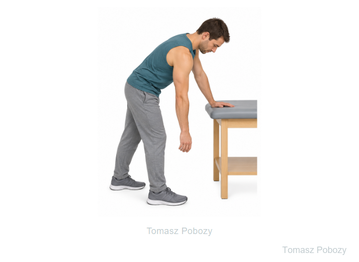 Subscapularis tendon repair — rehabilitation protocol — Pendulum. Prepared by Tomasz Poboży — orthopaedic surgeon.